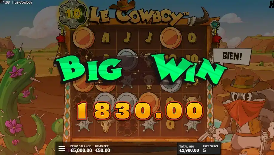 Le Cowboy Slot on Mobile Devices